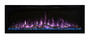 Modern Flames 74" Spectrum Slim-Line Wall Hanging Electric Fireplace