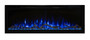Modern Flames 100" Spectrum Slim-Line Wall Hanging Electric Fireplace