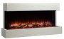 Simplifire 43" Scion Trinity 3 Sided Linear Electric Fireplace