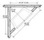 Monessen 36" Aria Millivolt Vent Free System, Traditional Style, LP