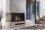 Faber MatriX 3326 Series Left Corner Gas Fireplace, LP