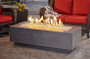 Outdoor Greatroom Cove 54" Midnight Mist Linear Fire Table