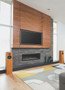 DelRay Linear 36" Direct Vent Gas Fireplace - Full Load Model