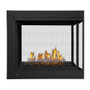 Napoleon Ascent Multi-View Peninsula Glass Bed Gas Fireplace-BHD4PGN