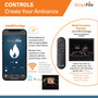 Simplifire Inception 36" Electric Fireplace - SF-INC36