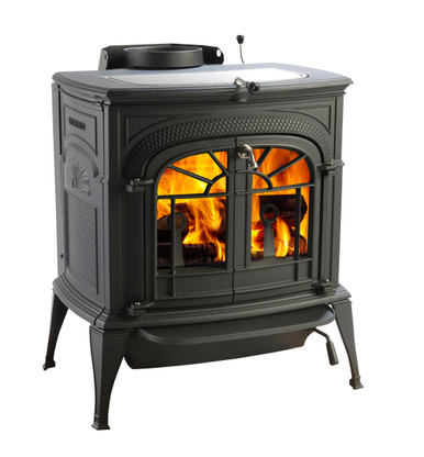 Vermont Casting Intrepid Wood Stove, Classic Black