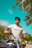 Flight Eyewear Apex Sunglasses - Blue Frames/ Polarized Brown Lenses