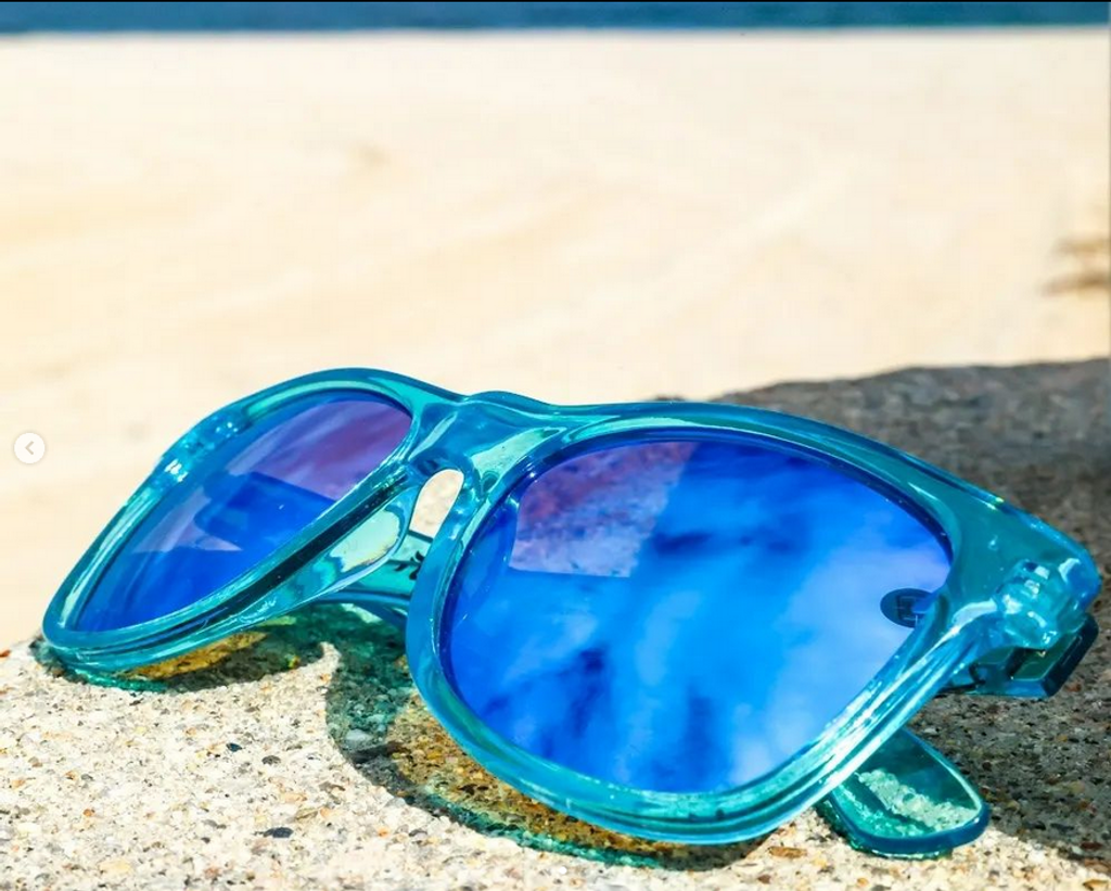 Classic Blue Frame Sunglasses