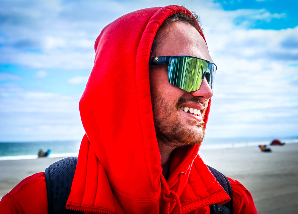 Flight Eyewear Accelerator Sport Sunglasses - Gold Lenses