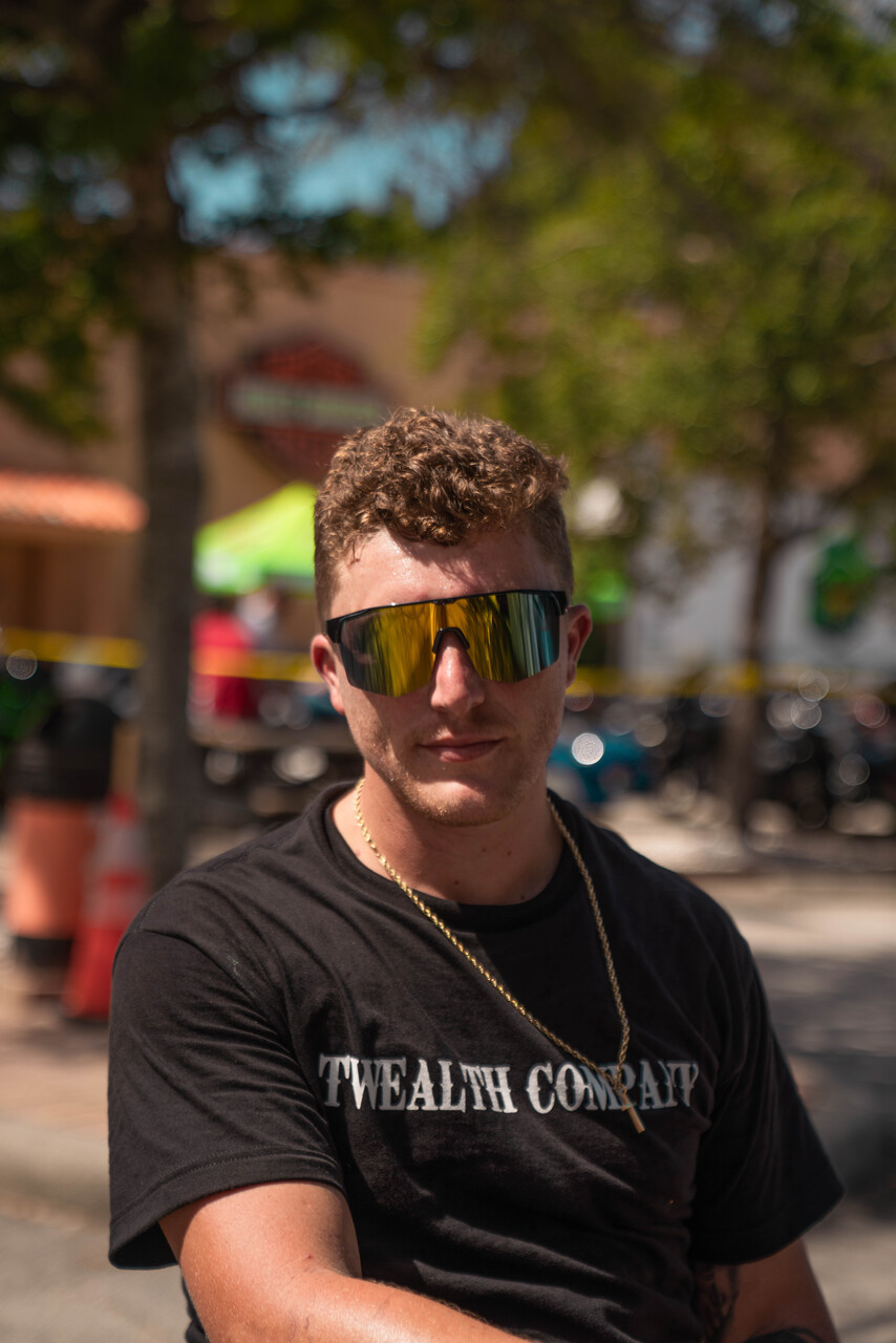 Flight Eyewear Accelerator Sport Sunglasses - Gold Lenses