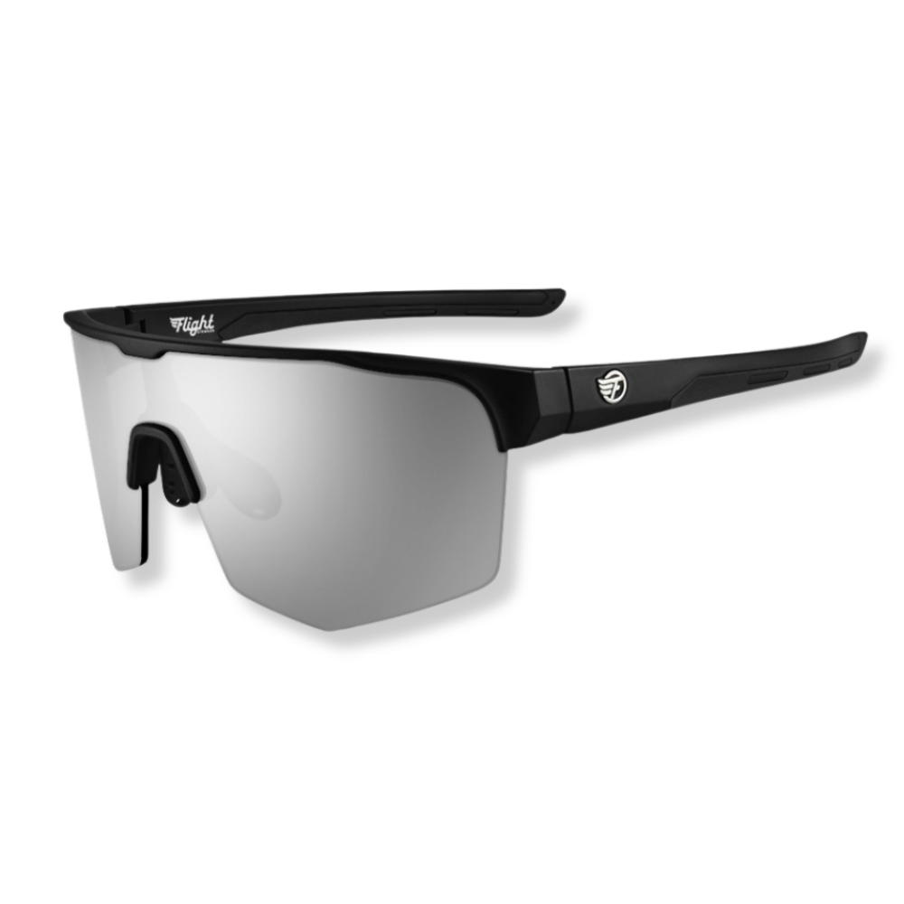 AirFly Accelerator Series サングラス Flight Eyewear Accelerator Sunglasses - Silver Lenses