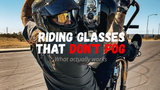 Motorcycle Riding Glasses That Don't Fog: What Actually Works