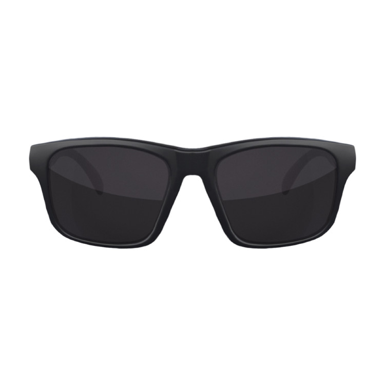 Flight Eyewear Benny V2 Sunglasses Black Frames Smoke Lenses