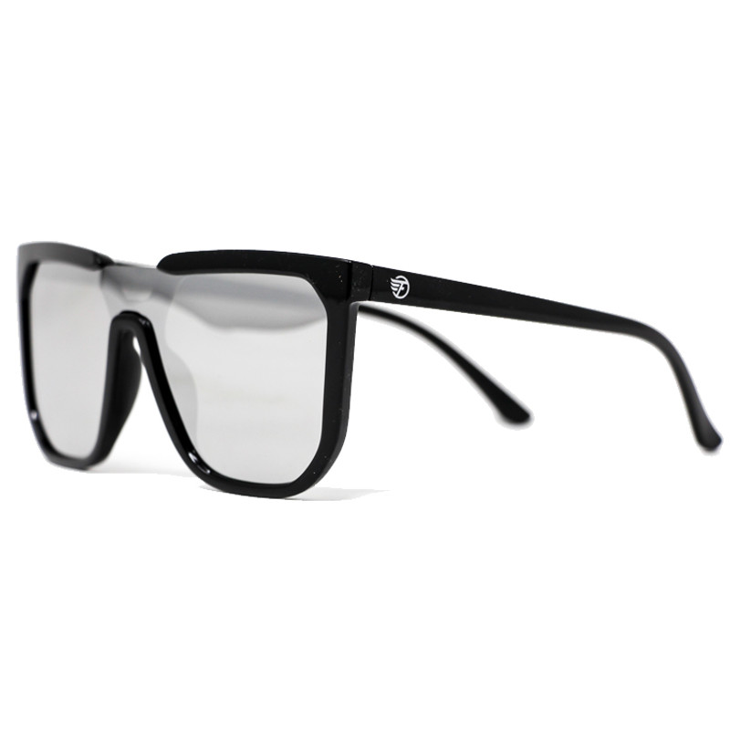 Flight Eyewear Fly-Hi Sunglasses - Black Frames/ Mirror Lens