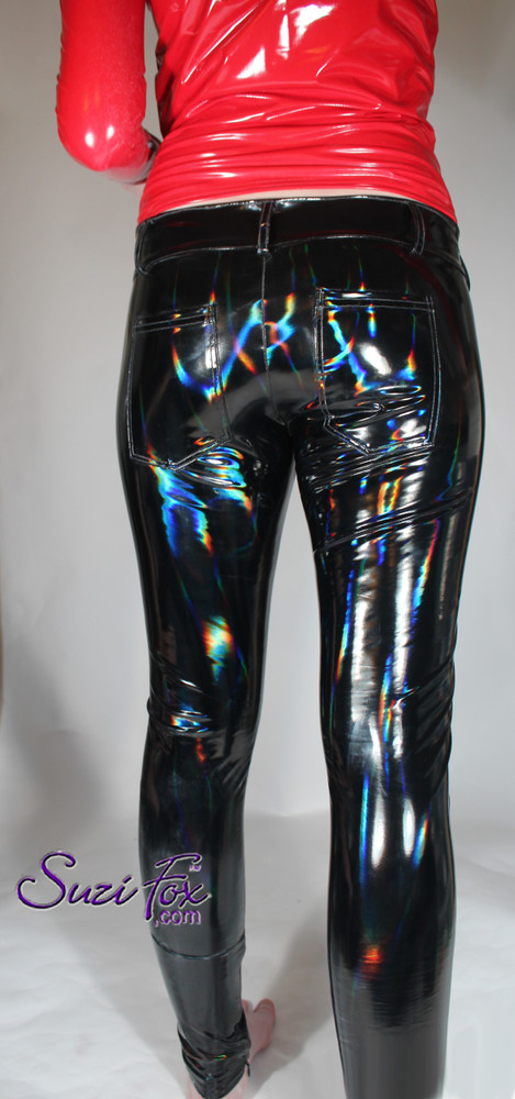 Full length leggings - black - nylon/spandex