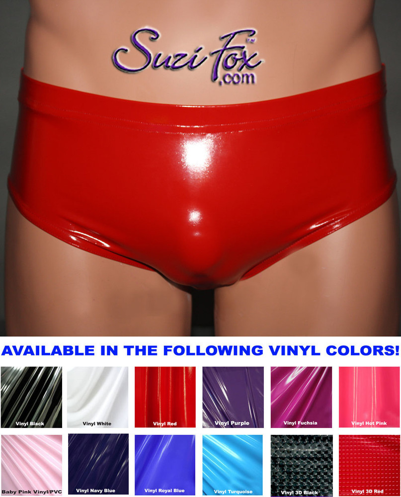 Men's Leather BRIEFS With Brown, Blue and Red Stripes JO-067 Custom Made to  Order, Plus Sizes Welcome 