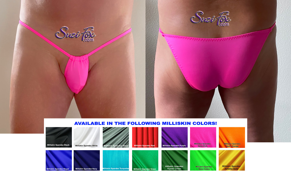 Adjustable Pouch Front G-string Custom Swimwear or Underwear 