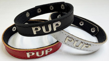 PUP - black, red, white