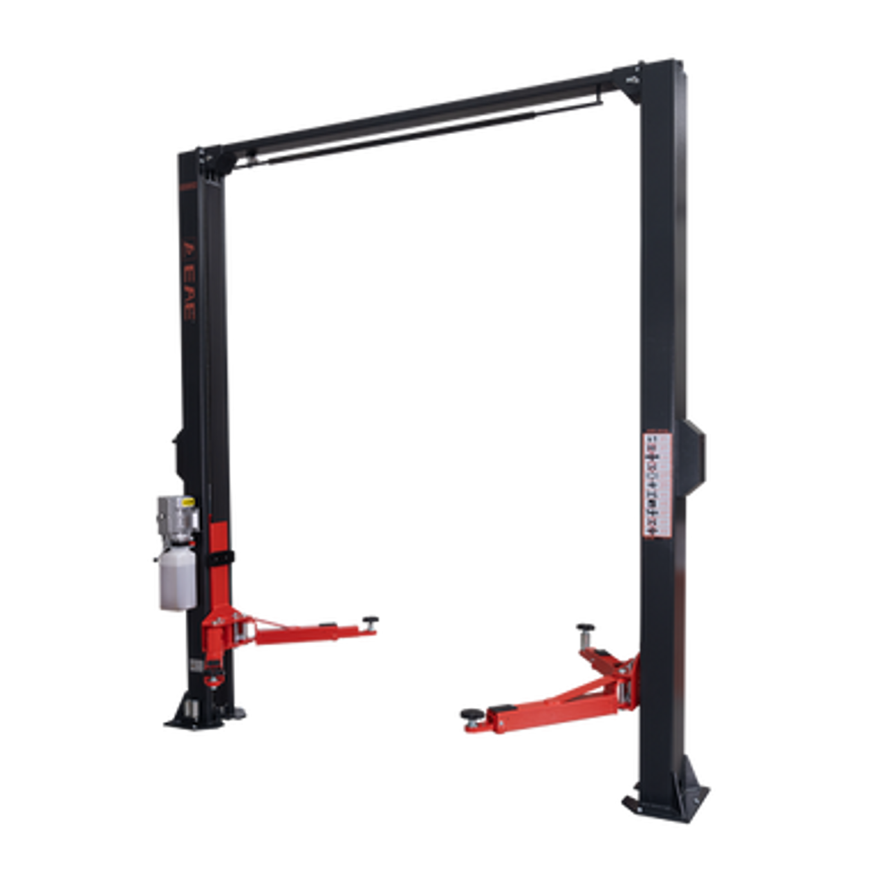 two post overhead hoist, 4500kg car hoist, 4.5 ton vehicle lift, clear ...