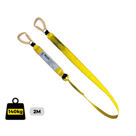 Lanyard Single Webbing with Triple Action Hooks Complies AS 1891.5; Auslift 916105