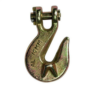 G70 Grab Hook Clevis Winged Gold 8mm; Austlift 201008