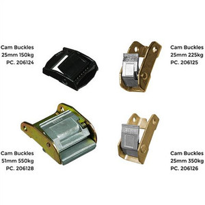 Tie Down Cam Buckle C/W Led Ped 51mm/LC550kg; Austlift 206128 Tie Down Cam Buckle C/W Led Ped 51mm/LC550kg; Austlift 206128