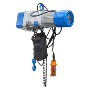 A durable electric chain block (415V, 2-speed, AEC-1, 0.25T x 6M) designed for precise and efficient lifting operations in industrial environments. A durable electric chain block (415V, 2-speed, AEC-1, 0.25T x 6M) designed for precise and efficient lifting operations in industrial environments.