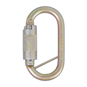 Karabiner Steel Quarter Turn Locking Gate Opening 17mm Captive Pin; Austlift 916801 Karabiner Steel Quarter Turn Locking Gate Opening 17mm Captive Pin; Austlift 916801