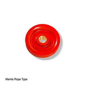 Sheave Red 0.5T 100mm Manila Rope 16mm; Austlift 070100M Sheave Red 0.5T 100mm Manila Rope 16mm; Austlift 070100M