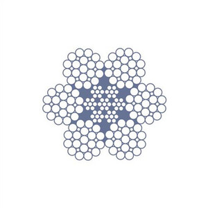 W'Rope 6x25Fi+IWRC B1770 20mm/500M; Austlift 827205 W'Rope 6x25Fi+IWRC B1770 20mm/500M; Austlift 827205