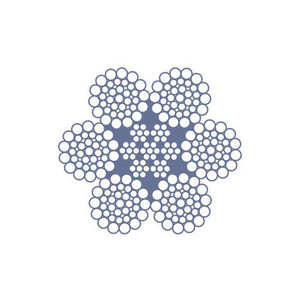 W'Rope 6x36 SW+IWRC G1770 18mm/500M; Austlift 836185