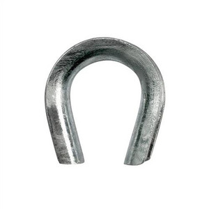 Open thimble Galvanised 10mm/21mm Open; Austlift 302810