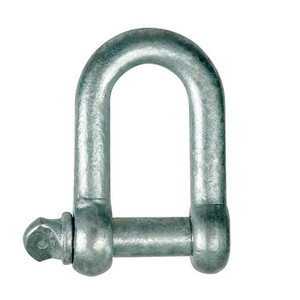 Shackle Commercial Dee Galvanised 10mm; Austlift 501010 Shackle Commercial Dee Galvanised 10mm; Austlift 501010
