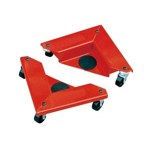 A set of 150KG rated corner moving load skates (model ABD150) featuring a heavy-duty steel frame, smooth-rolling castor wheels, and a compact design, ideal for safely transporting heavy furniture, machines, and equipment in warehouses and workshops. A set of 150KG rated corner moving load skates (model ABD150) featuring a heavy-duty steel frame, smooth-rolling castor wheels, and a compact design, ideal for safely transporting heavy furniture, machines, and equipment in warehouses and workshops.