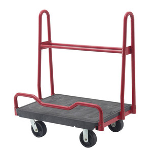 A black OEASY A-Frame Panel Cart (model RT4422) featuring a reinforced steel frame, A-frame design for sheet and panel transport, ergonomic handle, and 200mm PP castors for smooth and secure movement, ideal for construction sites, warehouses, and industrial applications. A black OEASY A-Frame Panel Cart (model RT4422) featuring a reinforced steel frame, A-frame design for sheet and panel transport, ergonomic handle, and 200mm PP castors for smooth and secure movement, ideal for construction sites, warehouses, and industrial applications.