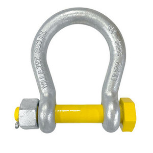 Grade 80 Frogmouth Shackle with Safety Pin 8.5T; Austlift 503730 Grade 80 Frogmouth Shackle with Safety Pin 8.5T; Austlift 503730