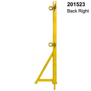 Truck Safety Pole Zinc plated and powder Coated Back right with 16mm G80 Eye nut; Austlift 201523 Truck Safety Pole Zinc plated and powder Coated Back right with 16mm G80 Eye nut; Austlift 201523