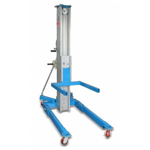 A 300KG rated aerial work platform trolley duct lifter (model MER50) featuring a reinforced steel frame, adjustable height mechanism, ergonomic handle, and smooth-rolling castors, designed for precise lifting and positioning of ducts, HVAC components, and industrial fixtures. A 300KG rated aerial work platform trolley duct lifter (model MER50) featuring a reinforced steel frame, adjustable height mechanism, ergonomic handle, and smooth-rolling castors, designed for precise lifting and positioning of ducts, HVAC components, and industrial fixtures.