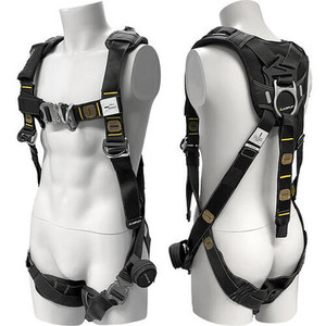 A robust Maxi Harness Pro Rigger (915030) with stainless steel fittings, reinforced D-rings, padded shoulder and leg straps, and ergonomic quick-release buckles—designed for rigorous rigging tasks. A robust Maxi Harness Pro Rigger (915030) with stainless steel fittings, reinforced D-rings, padded shoulder and leg straps, and ergonomic quick-release buckles—designed for rigorous rigging tasks.