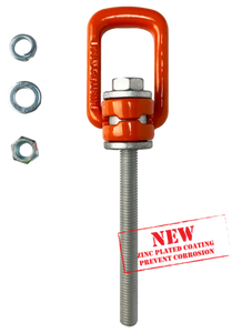 Swivel Lifting Point 10mm/0.63T 96mm thread length c/w nut; Austlift 605510 Swivel Lifting Point 10mm/0.63T 96mm thread length c/w nut; Austlift 605510