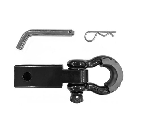 Recovery Hitch Receiver with Shackle