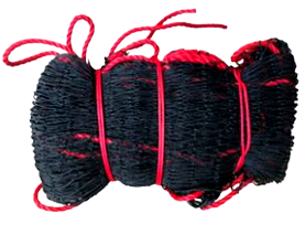30m x 10m Cyclone Tie Down Net – HDPE 50mm Square Mesh with Rope Border