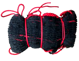 20m x 10m HDPE Cyclone Tie Down Net with 50mm Square Mesh Without Rope Border