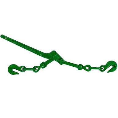 A heavy-duty Load Binder Lever with Wing Grab Hooks (10mm), built for secure and powerful chain tensioning in demanding load restraint applications.