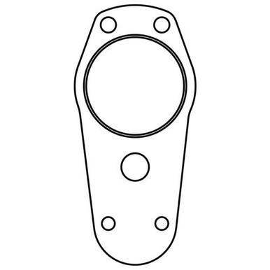 L/Block Lever Cover 0.75T; Austlift 023207SP