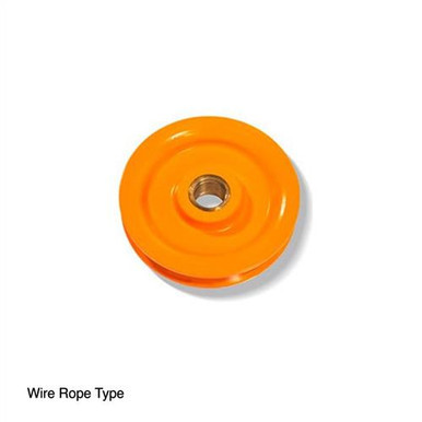 Sheave Yellow 0.25T 63mm Wire Rope 5mm; Austlift 070063W