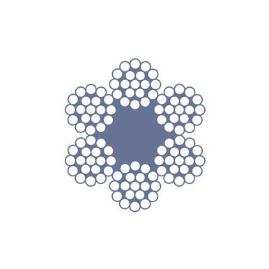 W'Rope 6x19 FC G1570 9mm/500M; Austlift 869095