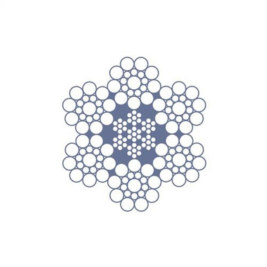 W'Rope 6x19 S+IWR G2070 22mm/500M; Austlift 821225