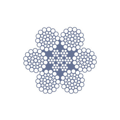 W'Rope 6x36 SW+IWRC G1770 18mm/500M; Austlift 836185