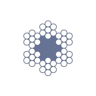 W'Rope 6x7 FC G1570 4mm/1000M; Austlift 867040